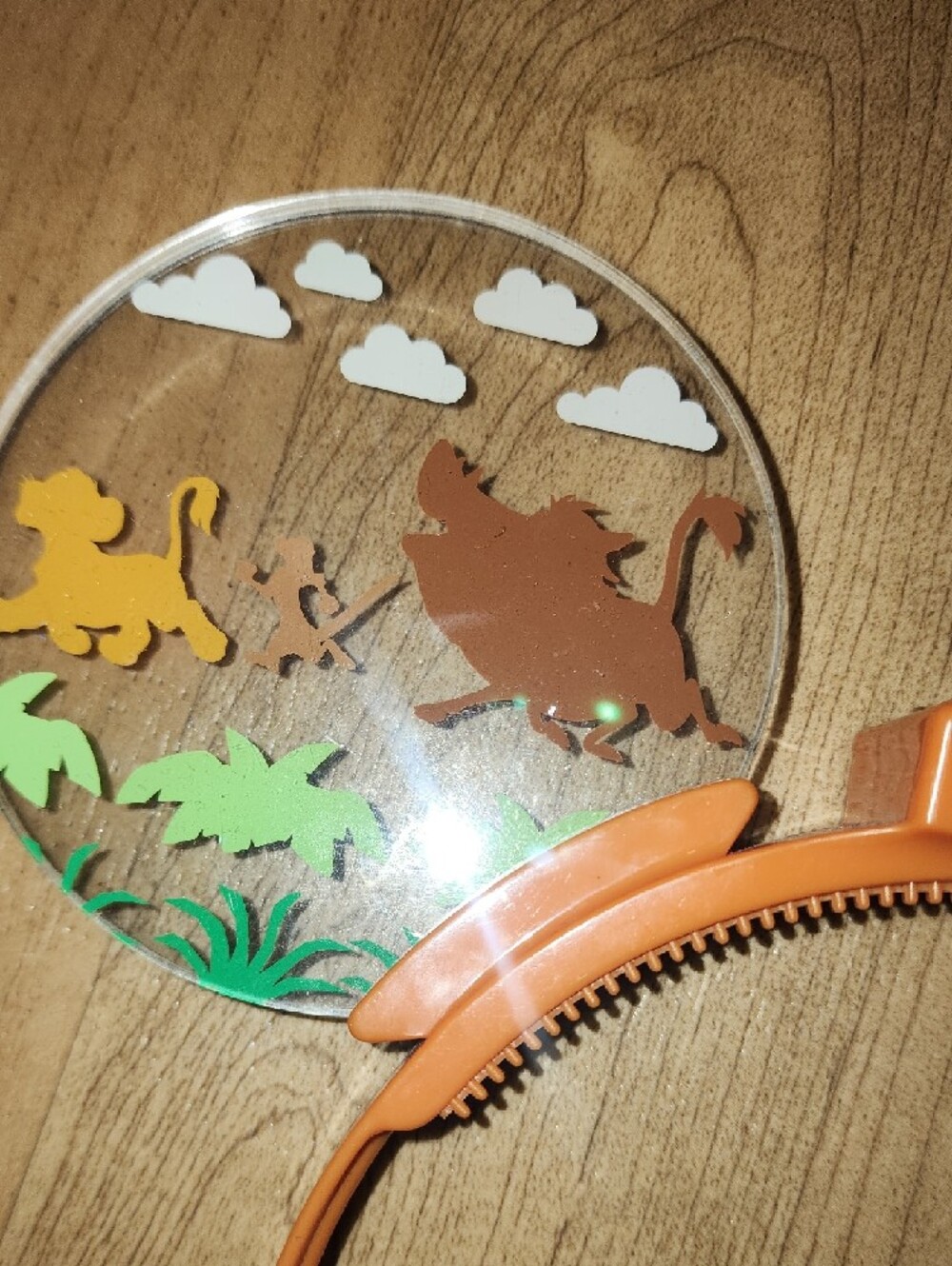 Disney Orange Lion King Hakuna Matata Light Up Headband - Picture 6 of 10